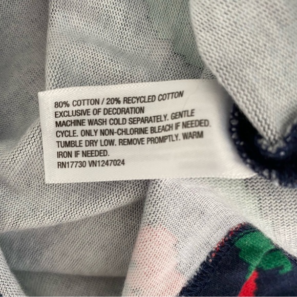 Rowing Blazers x Target Collab Rose Print Navy Blue Collared Rugby Shirt size 2X - Picture 10 of 10